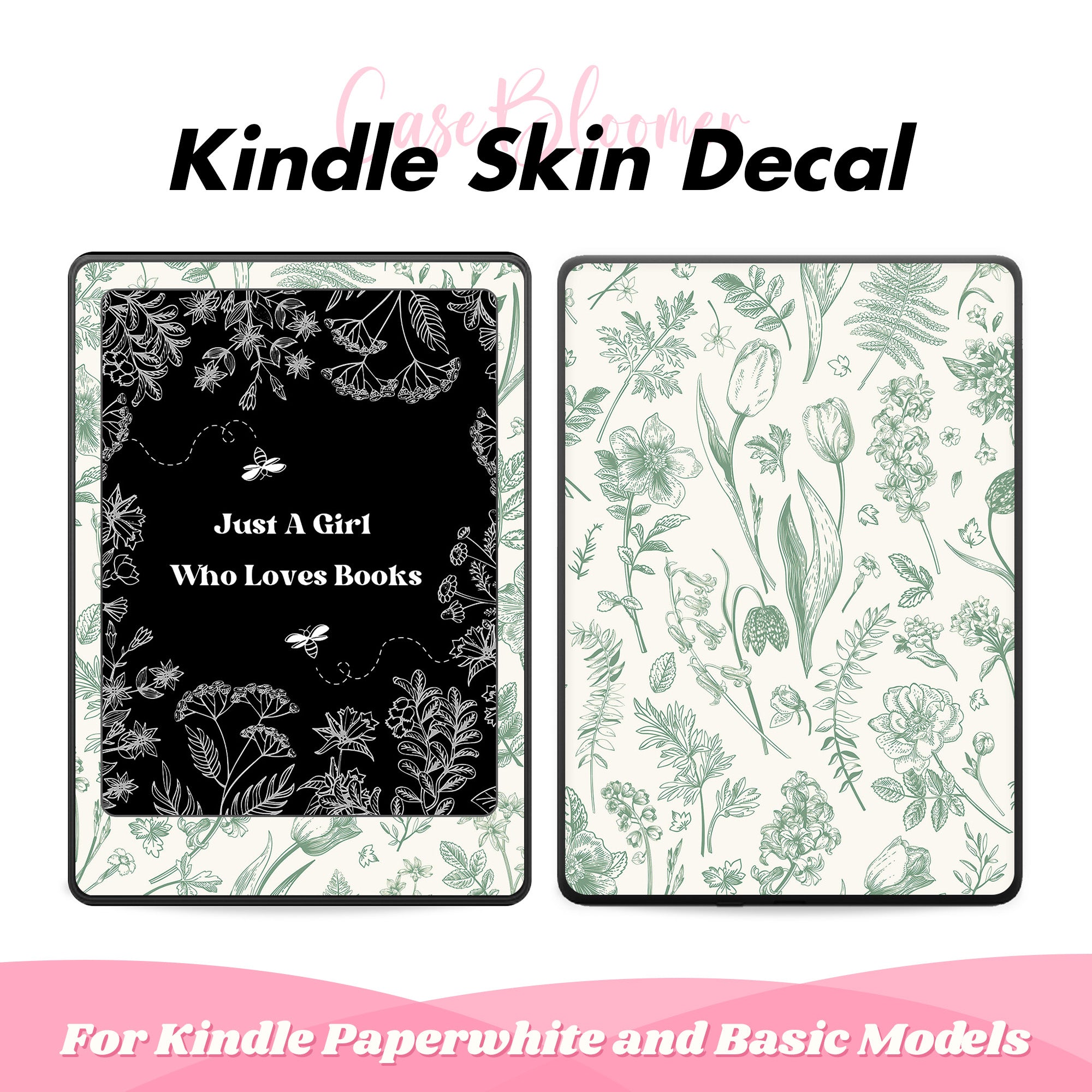 Kindle Skin, Kindle Paperwhite Vinyl, Kindle Paperwhite Decals, Kindle Decals, Aesthetic Kindle Stickers, Paperwhite 11th 6.8 case Decals, Stickers for Paperwhite Signature Edition, Kindle Oasis, Kindle 11th 2022, Skins for Kindle 10th 2019