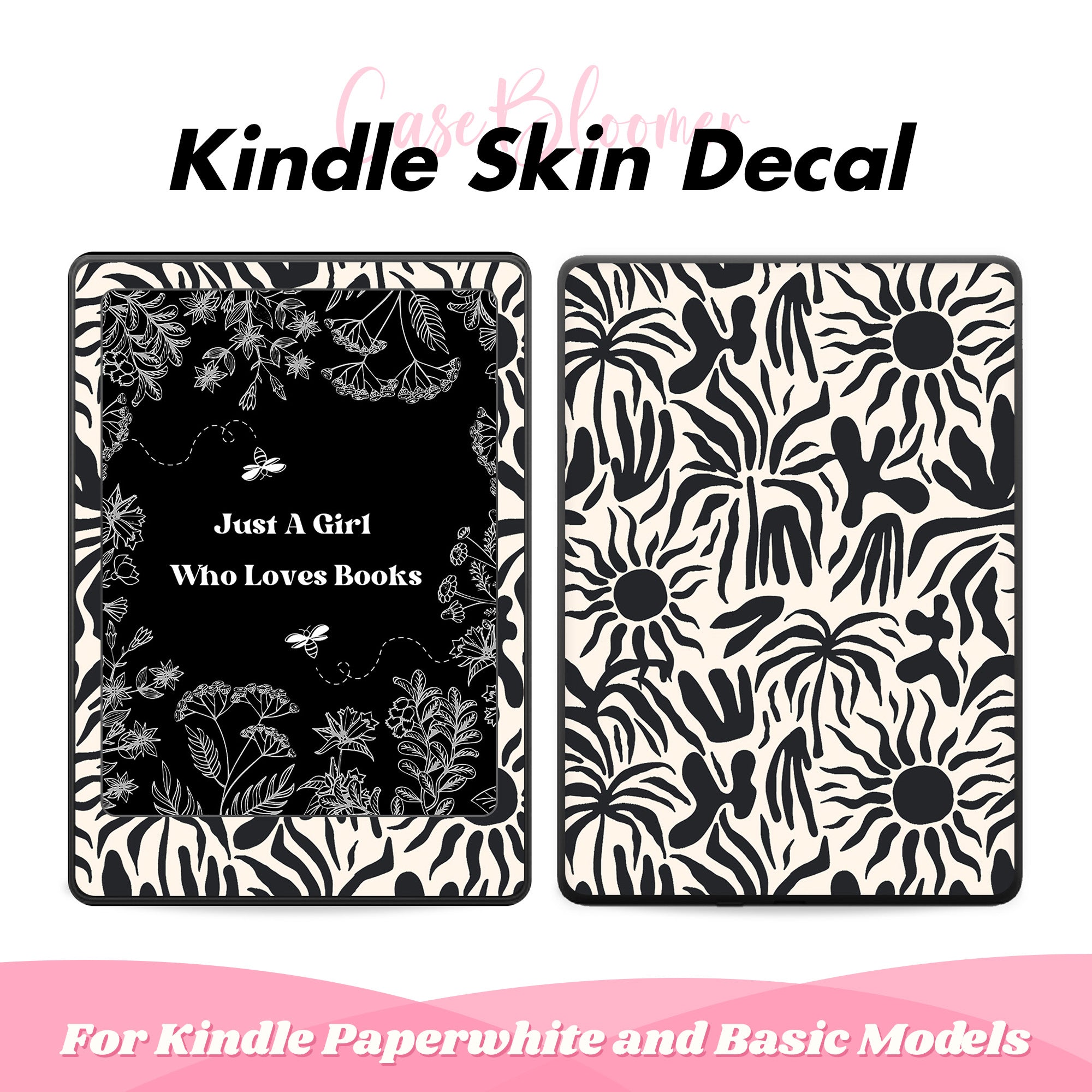 Kindle Skin, Kindle Paperwhite Vinyl, Kindle Paperwhite Decals, Kindle Decals, Aesthetic Kindle Stickers, Paperwhite 11th 6.8 case Decals, Stickers for Paperwhite Signature Edition, Kindle Oasis, Kindle 11th 2022, Skins for Kindle 10th 2019