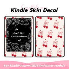 Kindle Skin, Kindle Paperwhite Vinyl, Kindle Paperwhite Decals, Kindle Decals, Aesthetic Kindle Stickers, Paperwhite 11th 6.8 case Decals, Stickers for Paperwhite Signature Edition, Kindle Oasis, Kindle 11th 2022, Skins for Kindle 10th 2019