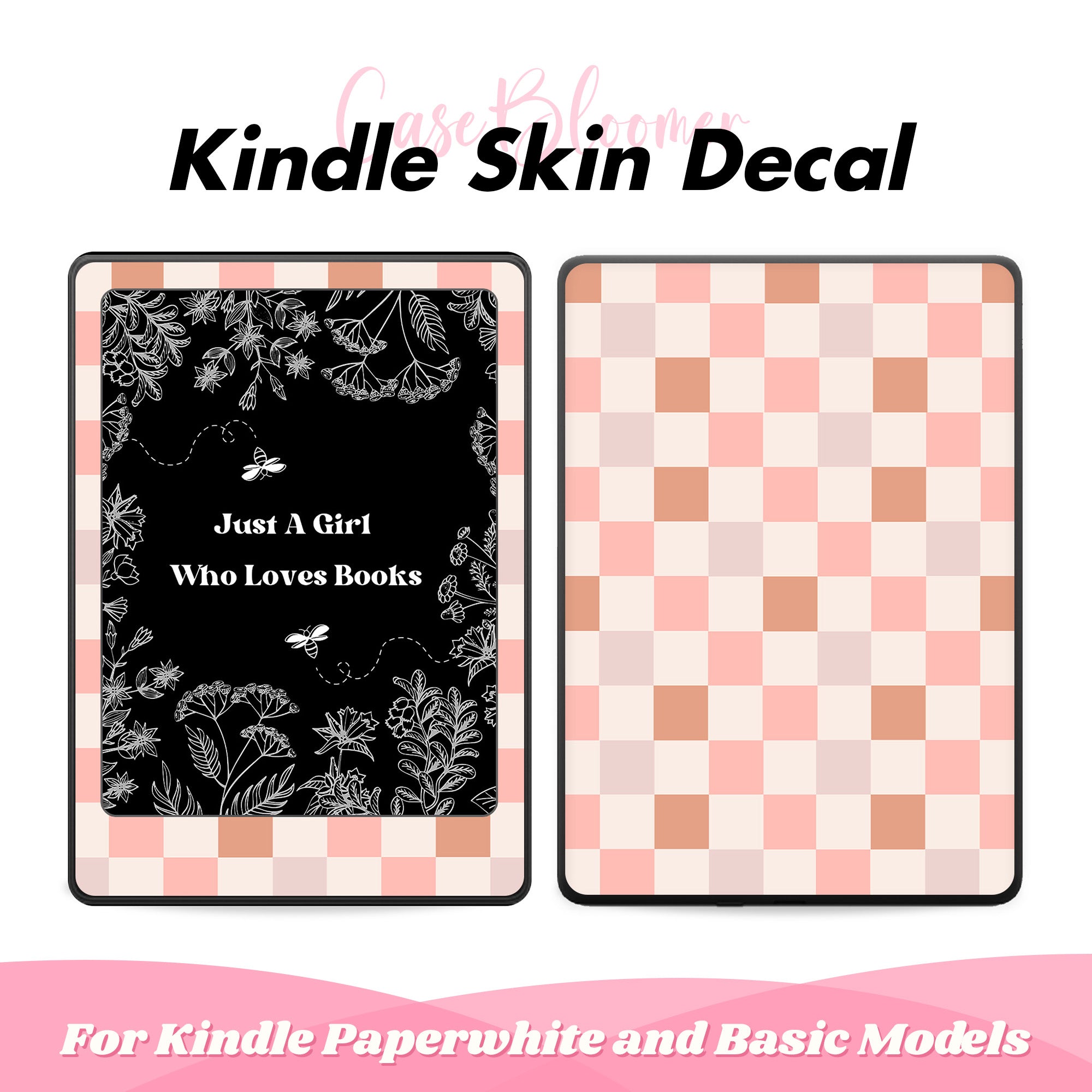 Kindle Skin, Kindle Paperwhite Vinyl, Kindle Paperwhite Decals, Kindle Decals, Aesthetic Kindle Stickers, Paperwhite 11th 6.8 case Decals, Stickers for Paperwhite Signature Edition, Kindle Oasis, Kindle 11th 2022, Skins for Kindle 10th 2019