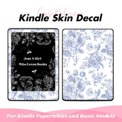 Kindle Skin, Kindle Paperwhite Vinyl, Kindle Paperwhite Decals, Kindle Decals, Aesthetic Kindle Stickers, Paperwhite 11th 6.8 case Decals, Stickers for Paperwhite Signature Edition, Kindle Oasis, Kindle 11th 2022, Skins for Kindle 10th 2019