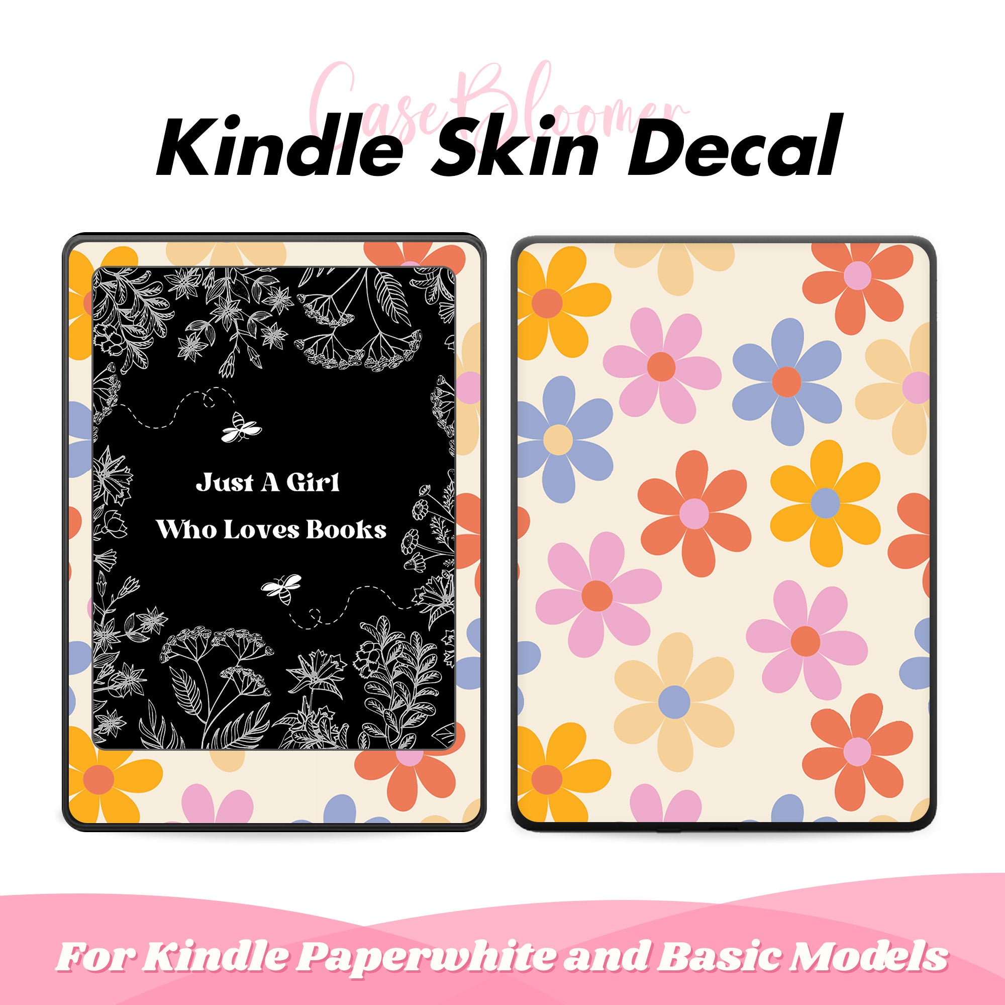 Kindle Skin, Kindle Paperwhite Vinyl, Kindle Paperwhite Decals, Kindle Decals, Aesthetic Kindle Stickers, Paperwhite 11th 6.8 case Decals, Stickers for Paperwhite Signature Edition, Kindle Oasis, Kindle 11th 2022, Skins for Kindle 10th 2019