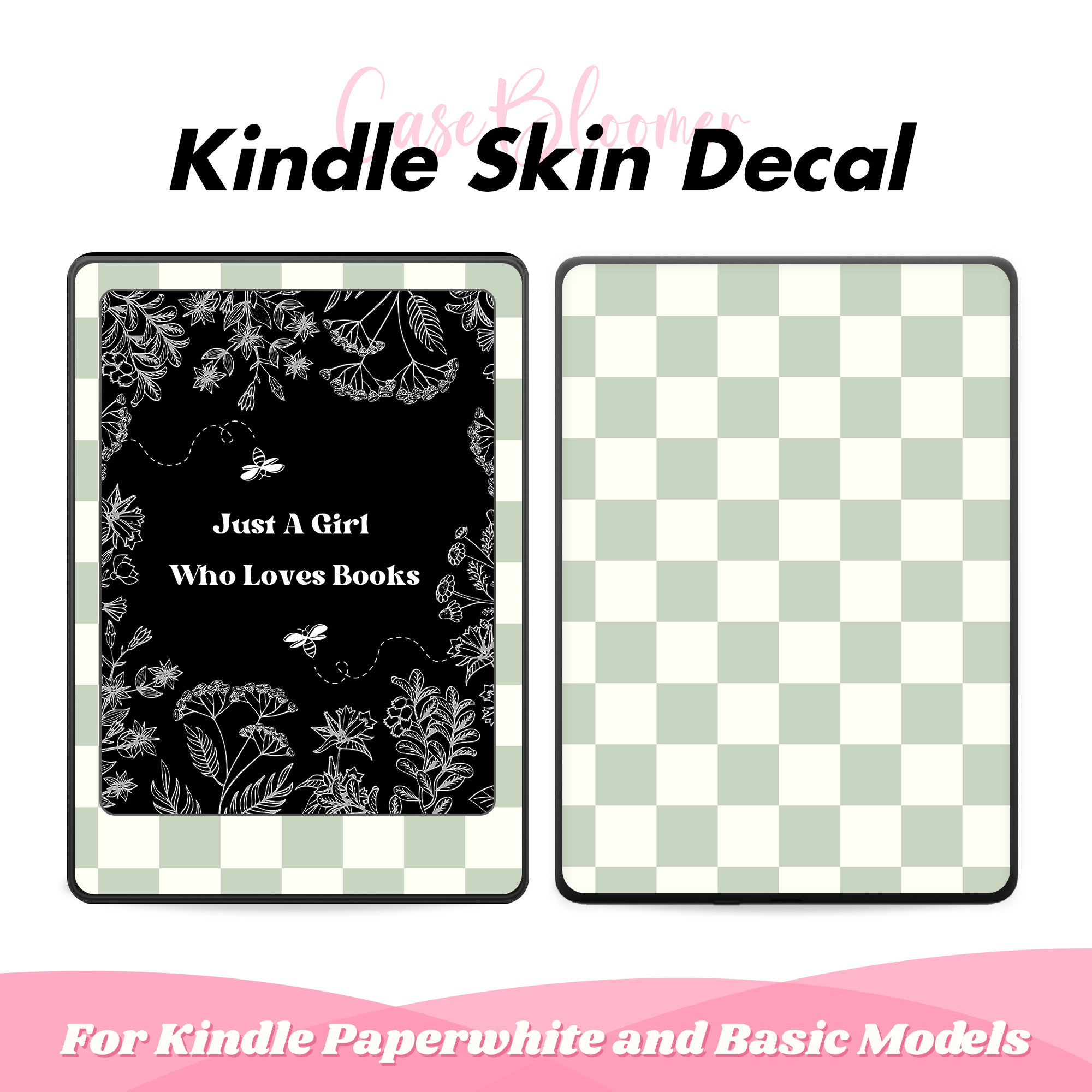 Kindle Skin, Kindle Paperwhite Vinyl, Kindle Paperwhite Decals, Kindle Decals, Aesthetic Kindle Stickers, Paperwhite 11th 6.8 case Decals, Stickers for Paperwhite Signature Edition, Kindle Oasis, Kindle 11th 2022, Skins for Kindle 10th 2019